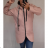 Kabát na zips dlhý rukáv flauš s kapucňou dámska nadrozměr (XL / 2XL ONE SIZE) TALIANSKÁ MÓDA IM421794