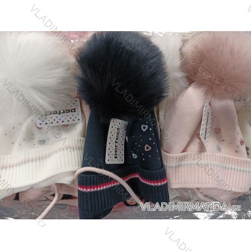 Čiapky zimné dorast dievčenská (9-14 LET) POĽSKÁ VÝROBA PV921239