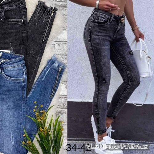 Rifle jeans dlhé dámske (34-42) M.SARA MSR217255