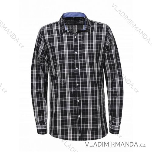 Košeľa dlhý rukáv pánska nadrozmerná (3XL-6XL) GLO-STORY GLO20MCS-1302/D/37