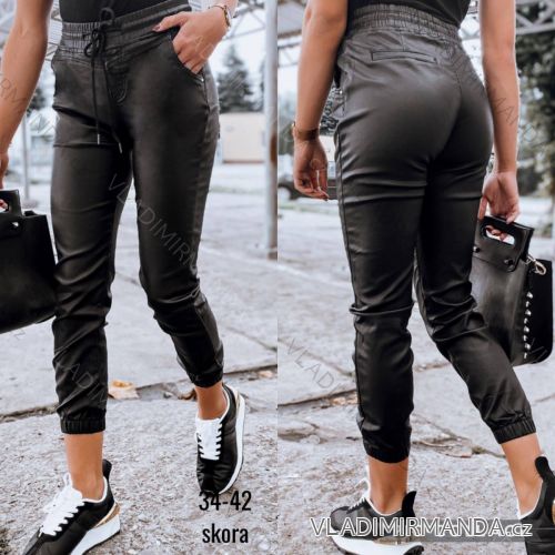 Rifle jeans zateplené dlhé dámske (34-42) JEANS JAW21263