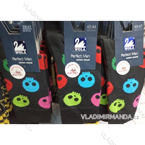Ponožky wola veselé pánske (39-41, 42-44, 45-47) POLSKÁ MÓDA DPP21308