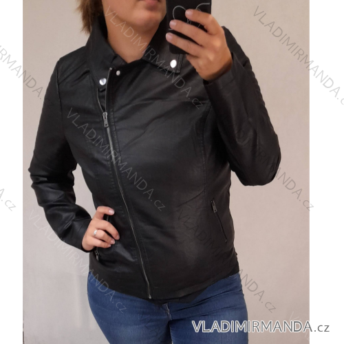 Bunda Krivák koženková nadrozmerná dámska (3XL-7XL) S. West MA121BRO120-1
