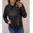 Bunda Křivák koženková nadrozměrná dámska (3XL-7XL) S. West MA121BRO120-1/DR 5XL čierna