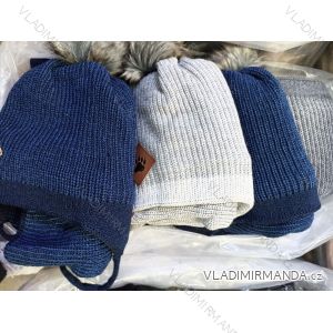 Súprava zimné čiapky a nákrčník detská dievčenské (4-9 rokov) POSLKÁ VÝROBA PV321117