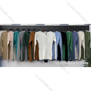 Tričko dlhý rukáv dámske (S / M ONE SIZE) TALIANSKÁ MÓDA IMWB217487