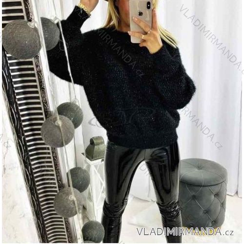 Sveter dlhý rukáv dámsky (S / M ONE SIZE) TALIANSKÁ MÓDA IMWB217488
