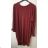 Šaty teplé úpletové dlhý rukáv dámska (XL / 2XL ONE SIZE) TALIANSKÁ MÓDA IM721324