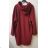Kabát jesenné na zips dámsky oversize (3XL / 4XL ONE SIZE) TALIANSKÁ MÓDA IMB21404
