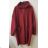 Kabát jesenné na zips dámsky oversize (3XL / 4XL ONE SIZE) TALIANSKÁ MÓDA IMB21404