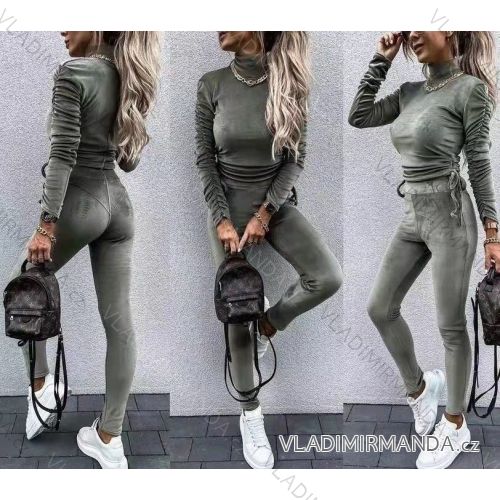 Súprava zamatová dámska (S / M ONE SIZE) TALIANSKÁ MÓDA IMWC217642