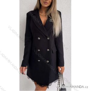 Kabát dlhý rukáv dámska (S-XL) TALIANSKÁ MÓDA IMWA217651