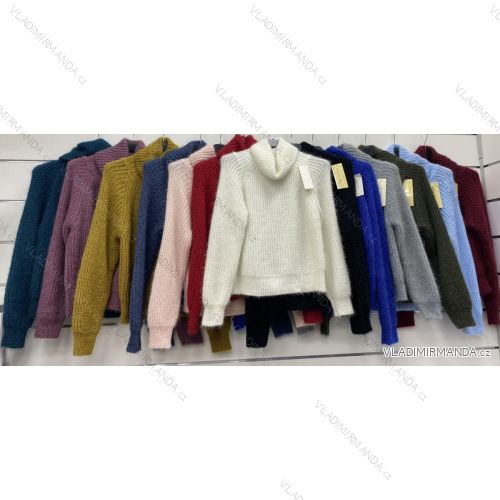 Sveter rolák dlhý rukáv dámsky (S / M ONE SIZE) TALIANSKÁ MÓDA IMWC217576