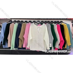 Sveter dlhý rukáv dámsky (S / M ONE SIZE) TALIANSKÁ MÓDA IMWD217611