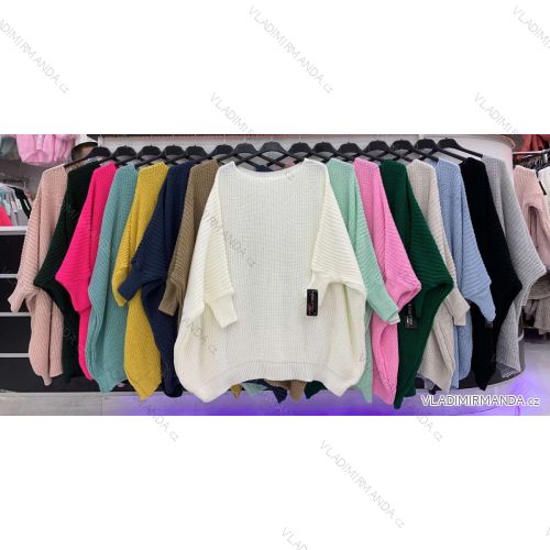 Sveter dlhý rukáv dámsky (M / L ONE SIZE) TALIANSKÁ MÓDA IMWD217616