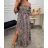 Šaty dlhé carmen dlhý rukáv dámsky (S / M ONE SIZE) TALIANSKÁ MÓDA IMWHK217694