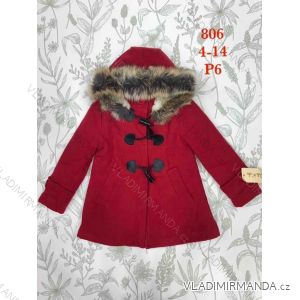 Kabátik zimná detská dorast dievčenské (4-14 LET) POĽSKÁ MÓDA HKW21806-2