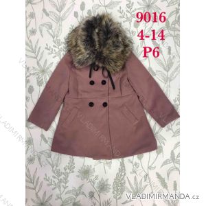 Kabátik zimná detská dorast dievčenské (4-14 LET) POĽSKÁ MÓDA HKW219016-1