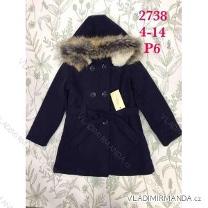 Kabátik zimná detská dorast dievčenské (4-14 LET) POĽSKÁ MÓDA HKW212738