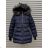 Bunda / Kabát zimná dámska (S-2XL) POĽSKÁ MÓDA HKW21Kn809D