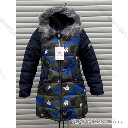 Bunda / Kabát zimná dámska (M-2XL) POĽSKÁ MÓDA HKW21Kn78178