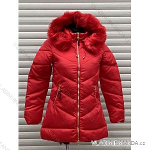 Bunda / Kabát zimná dámska (M-2XL) POĽSKÁ MÓDA HKW21Kn1725