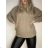 Svetr oversize pletený dlouhý rukáv dámský (uni S/M/L) ByVM TURECKÁ MóDA TM919BYVM