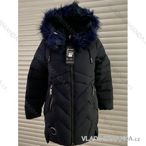 Bunda / Kabát zimná dámska (M-2XL) POĽSKÁ MÓDA HKW21KN-9832