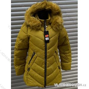 Bunda / Kabát zimná dámska (M-2XL) POĽSKÁ MÓDA HKW21KN-1869