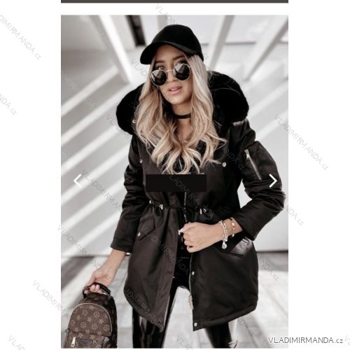 Kabát zimné dámsky (S-2XL) POĽSKÁ MÓDA HKW21C2016