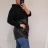 Mikina oversize balvněná dlouhý rukáv s kapucí dámská koženka (XL/2XL ONE SIZE) ITALSKÁ MÓDA IMW21047/DR čierna xl/2xl one size