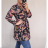 Šaty elegantní dlouhý rukáv dámské (S/M ONE SIZE) ITALSKÁ MÓDA IMWA21539/DR čierna S / M