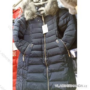 Kabát zimné dámsky nadrozměr (3XL-7XL) POĽSKÁ MÓDA PMC21009