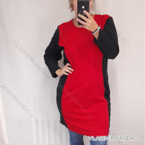 Šaty dlhý rukáv dámsky nadrozmerný (xl-8xl) ČESKÁ MÓDA CRM19011