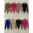 Body zamatovej dlhý rukáv dámske (S / M ONE SIZE) TALIANSKÁ MÓDA IMWY21848