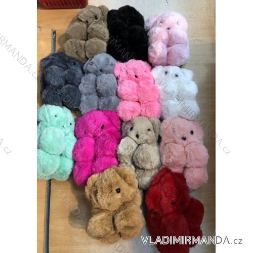 Kabelka batoh plyšová dievčenské dámsky (ONE SIZE) ORCHIDEJ ORC21095