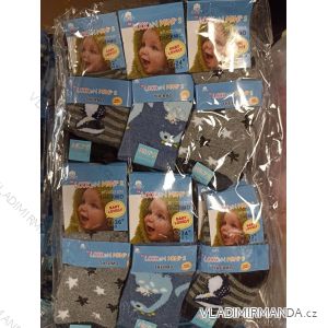 Ponožky teplej dojčenskej chlapčenské (0-12, 12-24, 24-36 mesiacov) LOOKEN LOK21027