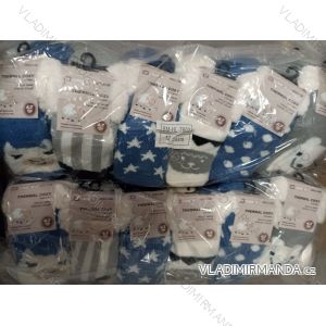 Ponožky zateplené bavlnou dojčenskej chlapčenské (0m-12m, 12m-24m, 24m-36m) LOOKEN LOK21SM-HL-7602