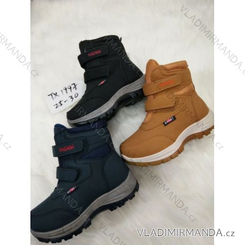 Topánky členkové zimné detské chlapčenské (25-30) WSHOES OBUV OBM21TX1997