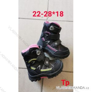 Topánky členkové zimné detské dievčenské (22-28) TSHOWS OBT21047