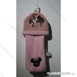 Set čiapky, šál, rukavice minnie mouse detský dievčenské (52-54cm) SETINO HU4013