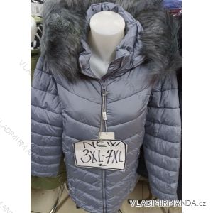 Kabát zimný dámsky nadrozmer (3XL-7XL) ELLEN ROSE MA721ELLEN-964