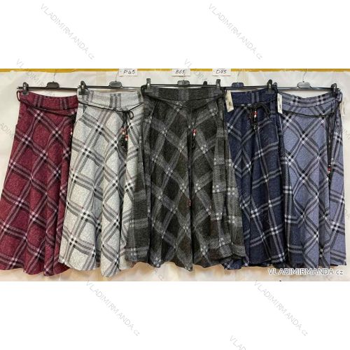 Sukňa stredne dlhá dámska (M/L ONE SIZE) TALIANSKA MÓDA IM4212639