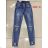 Rifle jeans dlhé dámske (XS-XL) RE-DRESS MA5203680-A/DR XS <p>modrá</p>