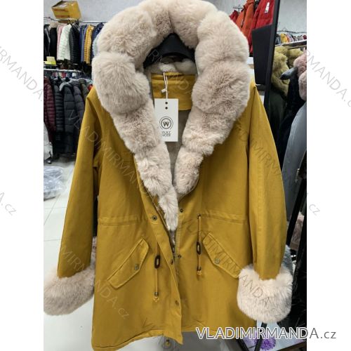 Kabát parka zimný dámsky (XS-XL) POLSKÁ MóDA PMWC21C206262