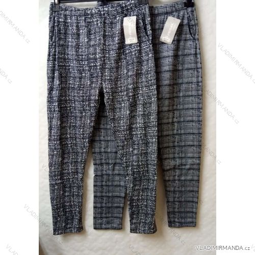 Legíny zateplené dlhé dámske nadrozmerné (M-4XL) PESAIL PES21K015