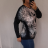 Tunika dlhý rukáv dámska nadrozmer (2X/3XL ONE SIZE) TURECKÁ MÓDA TMFS21007