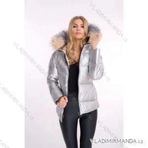 Bunda zimná dámska (S-2XL) POĽSKÁ MÓDA HKW21C094