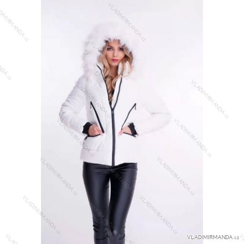 Bunda zimná dámska (S-2XL) POĽSKÁ MÓDA HKW21C086