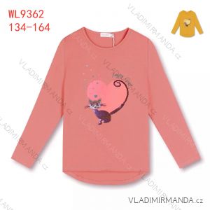 Tričko s dlhým rukávom dorast dievčenské (134-164) KUGO WK9362